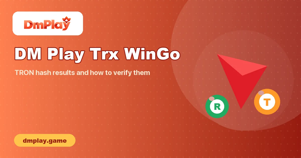 DM Play Trx WinGo